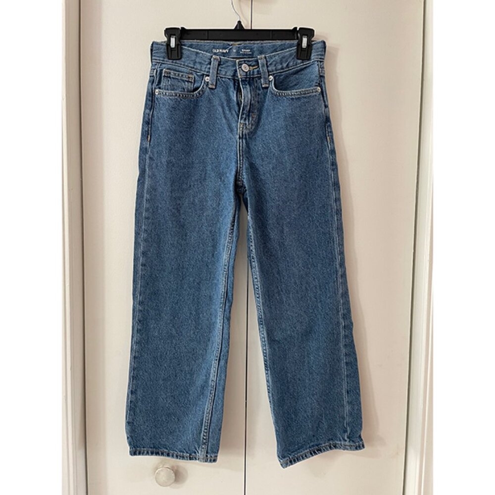 Old Navy High-Waisted Baggy Jeans | Girls 10